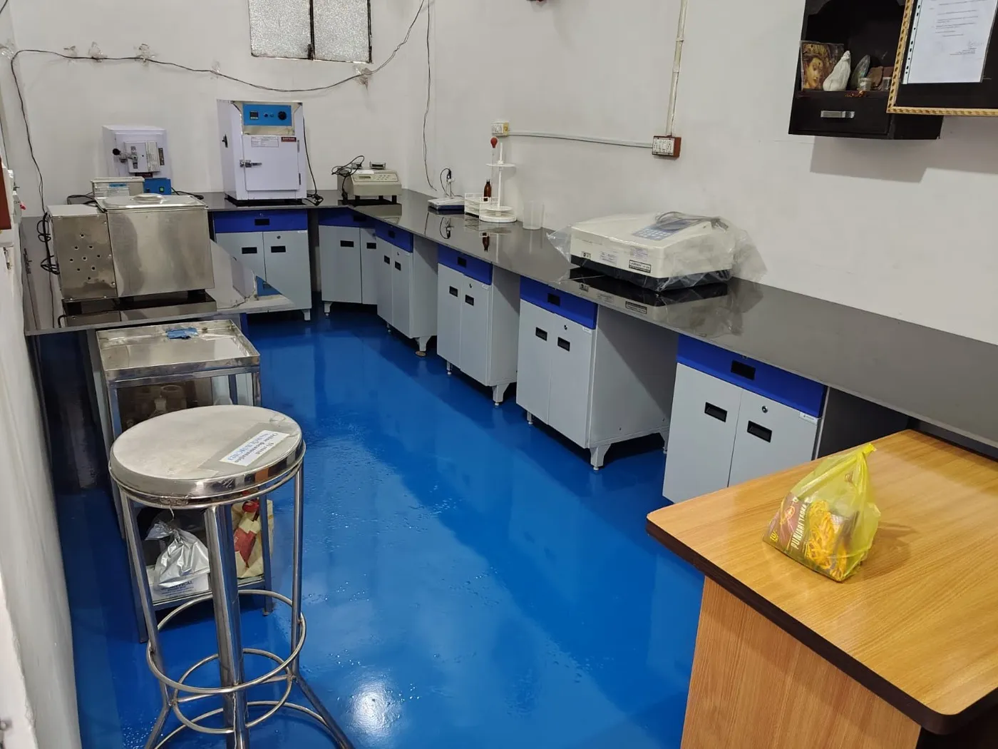 Quality control laboratory at the Tahliwal works